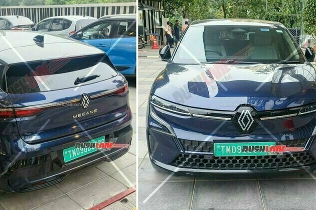 New Renault Megane EV Spotted With Chennai Number Plates