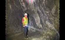  K92 Mining CEO John Lewins underground at Kainantu’s 1265 Level in PNG