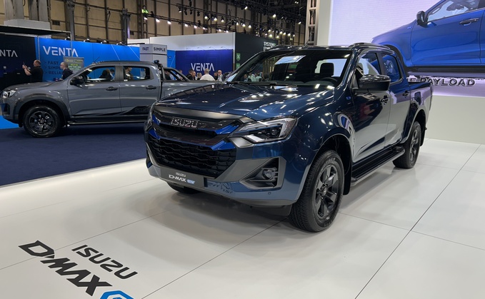 Commercial Vehicle Show: Full-electric and hybrid pickup for agriculture from Isuzu and Ford