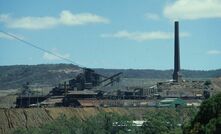 The Mt Morgan mine site. Photo courtesy University of Queensland.