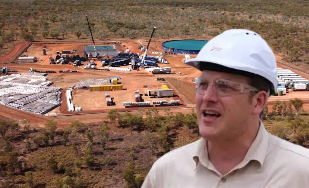 Beetaloo Energy targeting early gas sales from its Carpentaria pilot gas project in the Northern Territory. Pictured Beetaloo MD Alex Underwood. 
