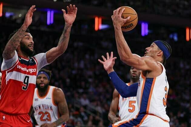 NBA roundup: Josh Hart leads record night as Knicks top Mavs