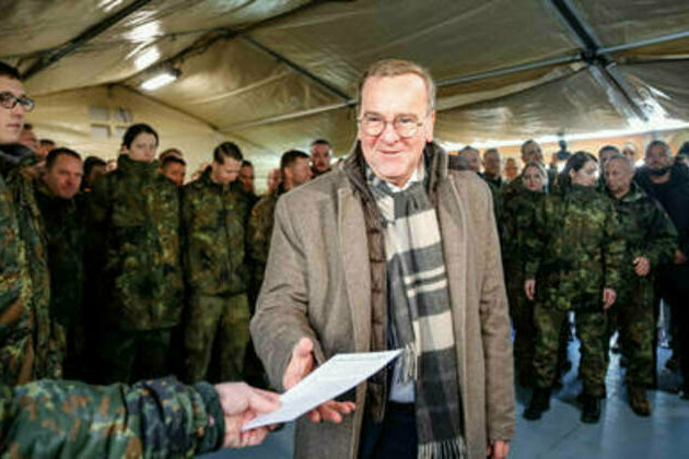 German defense minister teases possible conscription in 2026