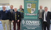 Covers sponsors Alresford Rugby Club  