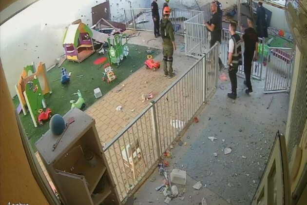 Iranian ballistic missile hits children's center in Israel