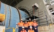 The Marthinusen & Coutts team that successfully executed the sub-assembly of the six gearless mill drives