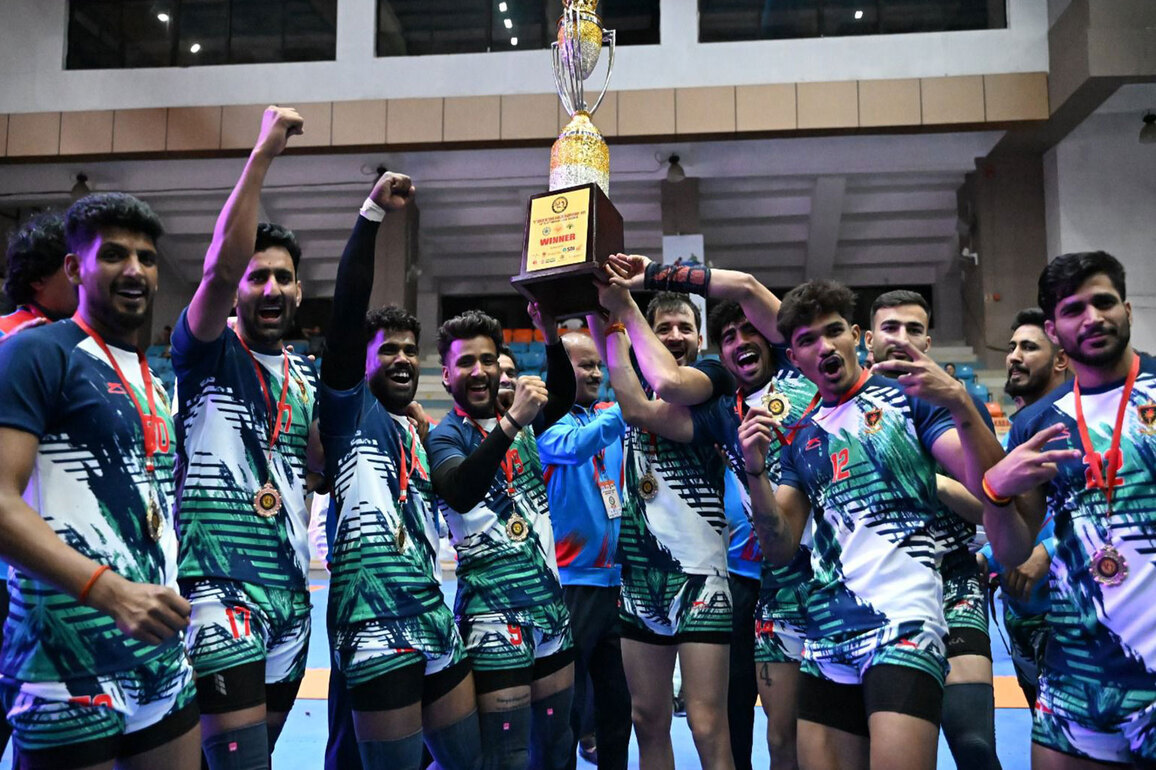 Indian Railways crowned 72nd Senior Men's National Kabaddi Champions after beating Maharashtra by 18 points