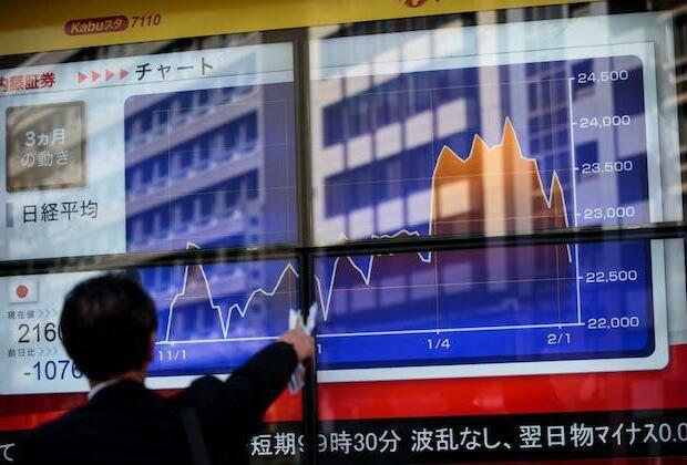 Worries about pandemic push Asian stocks, dollar lower