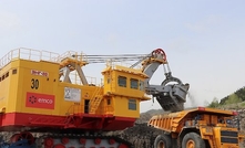 The 'new-generation' excavator is now in operation at the Solntsevsky coal mine