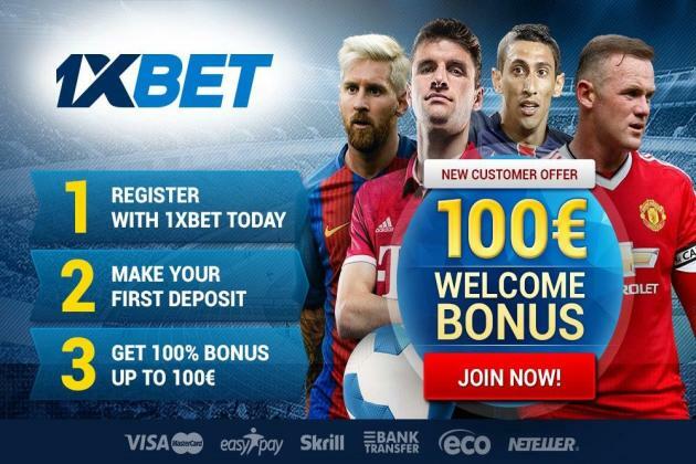 1xBet Registration Promo Code | Bonus up to 130 EUR/USD