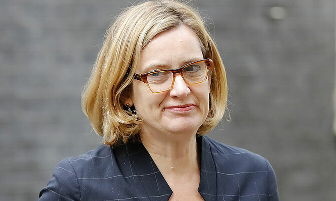 UK interior minister Amber Rudd resigns UK interior minister Amber Rudd resigns