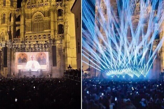 Pope blesses church rave in Slovakia 