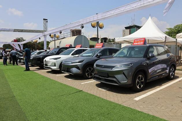(Hello Africa) Chinese technology takes center stage at Ghana's transport, logistics fair