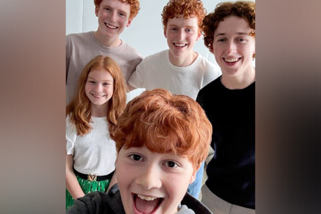 'Harry Potter' series makers unveil the Weasley siblings: Ginny, Percy and twins Fred-George