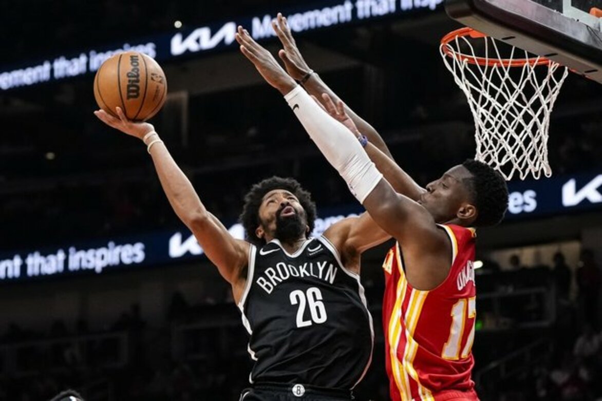NBA roundup: Nets score late, edge Hawks in seesaw battle