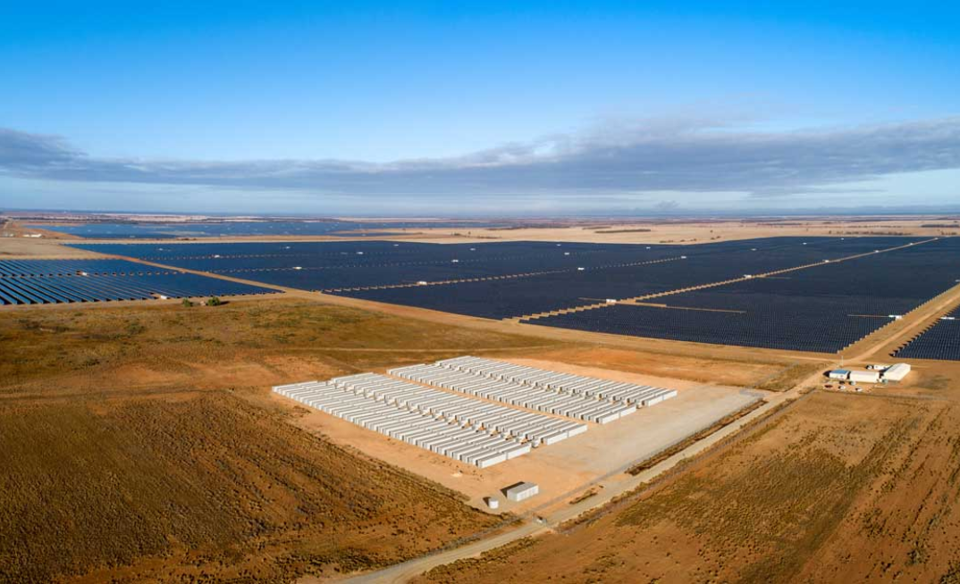 Limondale solar farm and BESS project map