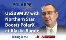 US$39M JV with Northern Star Boosts PolarX at Alaska Range