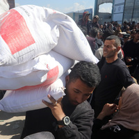 MIDEAST-GAZA-JABALIA-HUMANITARIAN AID