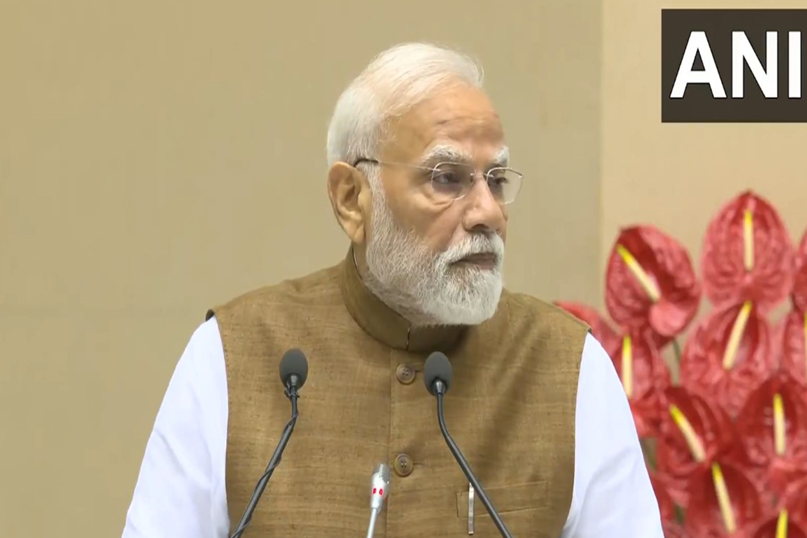 "Indian manuscripts are a civilisational treasure," says PM Modi as he launches 'Gyan Bharatam'