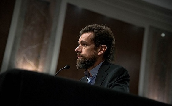 Jack Dorsey resigns as Twitter CEO.  Image credit: Mark Warner, CC BY 2.0 via Wikimedia Commons