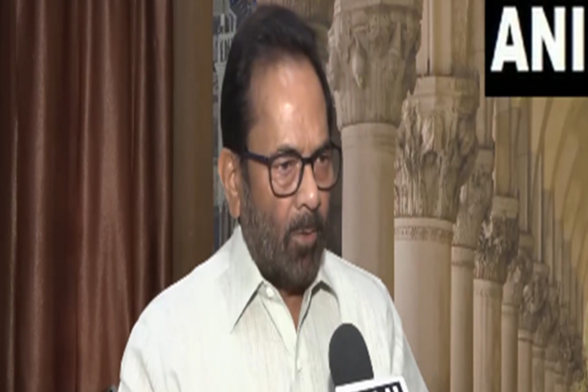 "Congress must stand with nation": BJP leader Mukhtar Abbas Naqvi on Congress' demand for Parliament special session