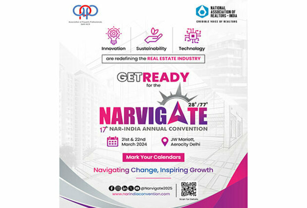 Capital to host 17th NAR-INDIA Annual Convention on March 21-22