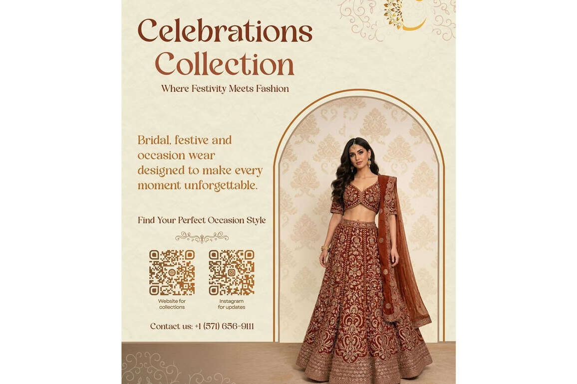 Celebrations Collection Launches Premier Online Destination for Indian Ethnic Wear in the United States