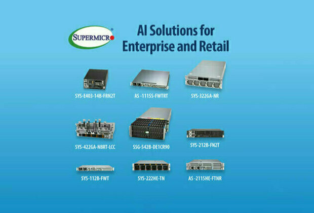 Supermicro Empowers AI-driven Capabilities for Enterprise, Retail, and Edge Server Solutions