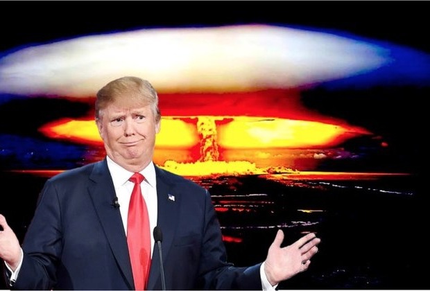 Trump reiterates his vision to increase America&#039;s nuclear arsenal to be &lsquo;top of the pack&rsquo;