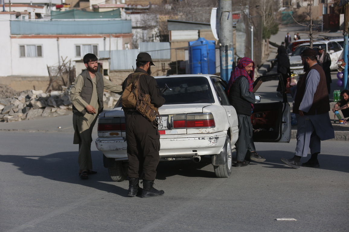 AFGHANISTAN-KABUL-AFTER AIRSTRIKE-SECURITY MEASURES