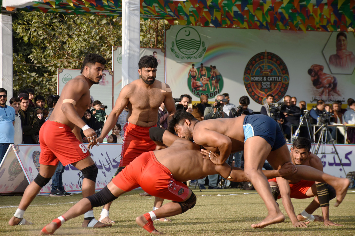 PAKISTAN-LAHORE-PEHLWANI WRESTLING