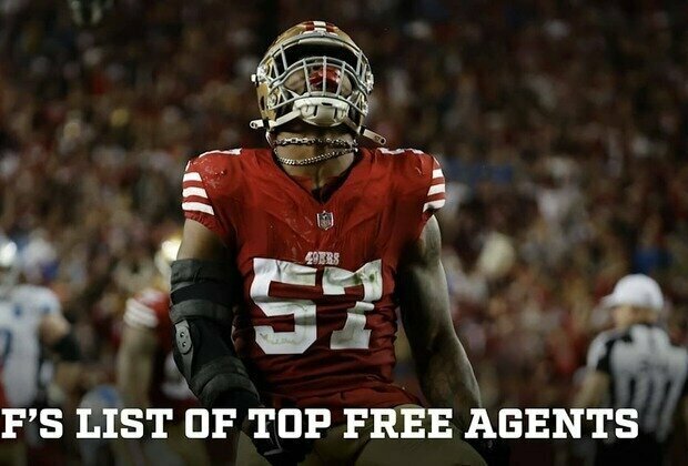 Four 49ers Land on PFF's Top 100 Players Set to Enter Free Agency