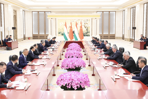 CHINA-BEIJING-LI QIANG-TAJIK PRESIDENT-MEETING (CN)