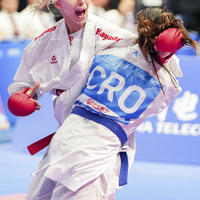 (SP)CHINA-CHENGDU-THE WORLD GAMES 2025-KARATE-WOMEN-KUMITE -50KG-BRONZE(CN)