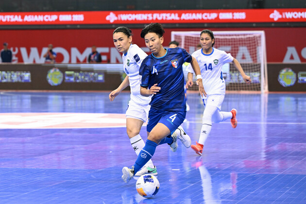 (SP)CHINA-HOHHOT-FUTSAL-AFC WOMEN'S ASIAN CUP-UZB VS TPE (CN)
