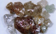  Rough diamonds recovered from Argyle South