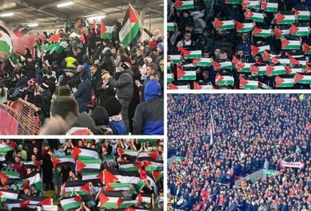 Palestine cause is present in Europe&#039;s stadiums