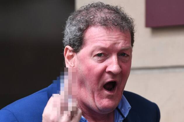 Disgraced footy identity Ricky Nixon shows off gruesome injury that saw him rushed to hospital