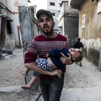 MIDEAST-GAZA-JABALIA-AIRSTRIKE