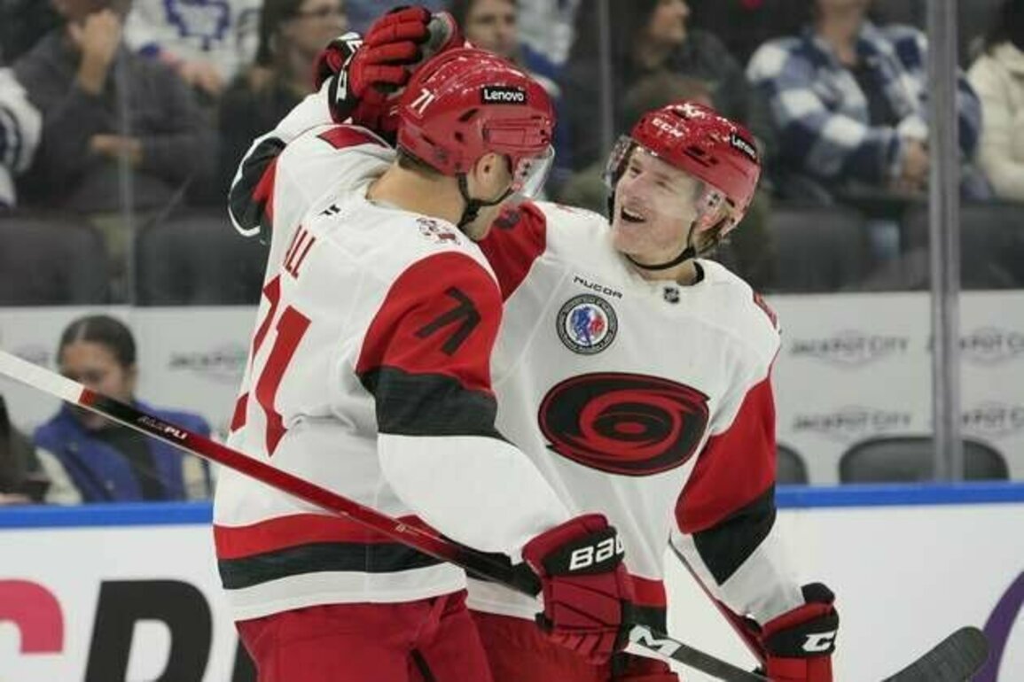 Logan Stankoven nets game-winner as Hurricanes rally past Leafs