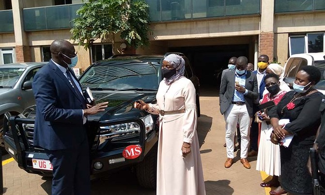 Sarah Kanyike assumes new office at Gender Ministry Sarah Kanyike assumes new office at Gender Ministry
