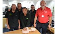 SR Timber's staff are no dummies on heart health