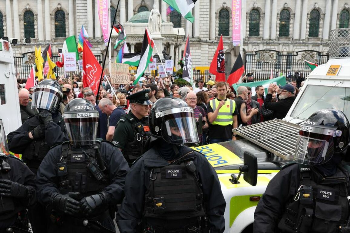The number of arrests made after Belfast anti-immigration riots confirmed