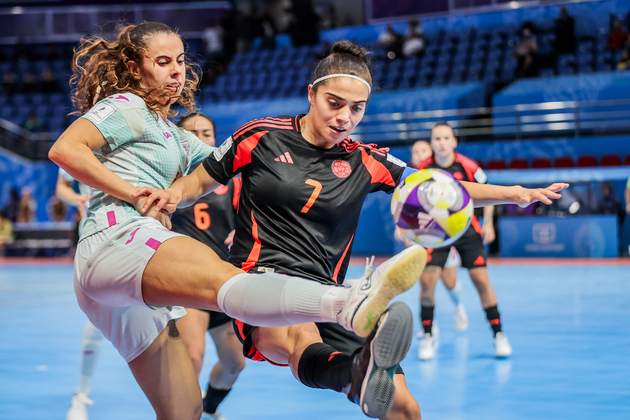 (SP)THE PHILIPPINES-PASIG CITY-FIFA FUTSAL WOMEN'S WORLD CUP 2025-SPAIN VS COLOMBIA