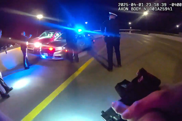 BWC- Woman speeding wrong way on highway brandishes gun at Ohio officers before fatal OIS