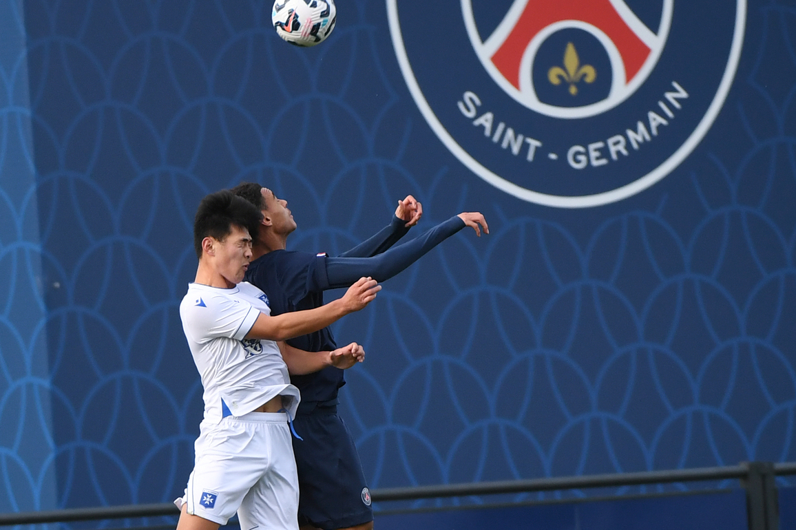 (SP)FRANCE-PARIS-FOOTBALL-CHALLENGE ESPOIRS-HOPE VS PSG U19