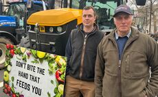 IN PICTURES: Farmer protest in Whitehall