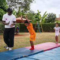 KENYA-THIKA-CHINESE TRAINED-ACROBATICS COACH-40 YEARS-FRIENDSHIP