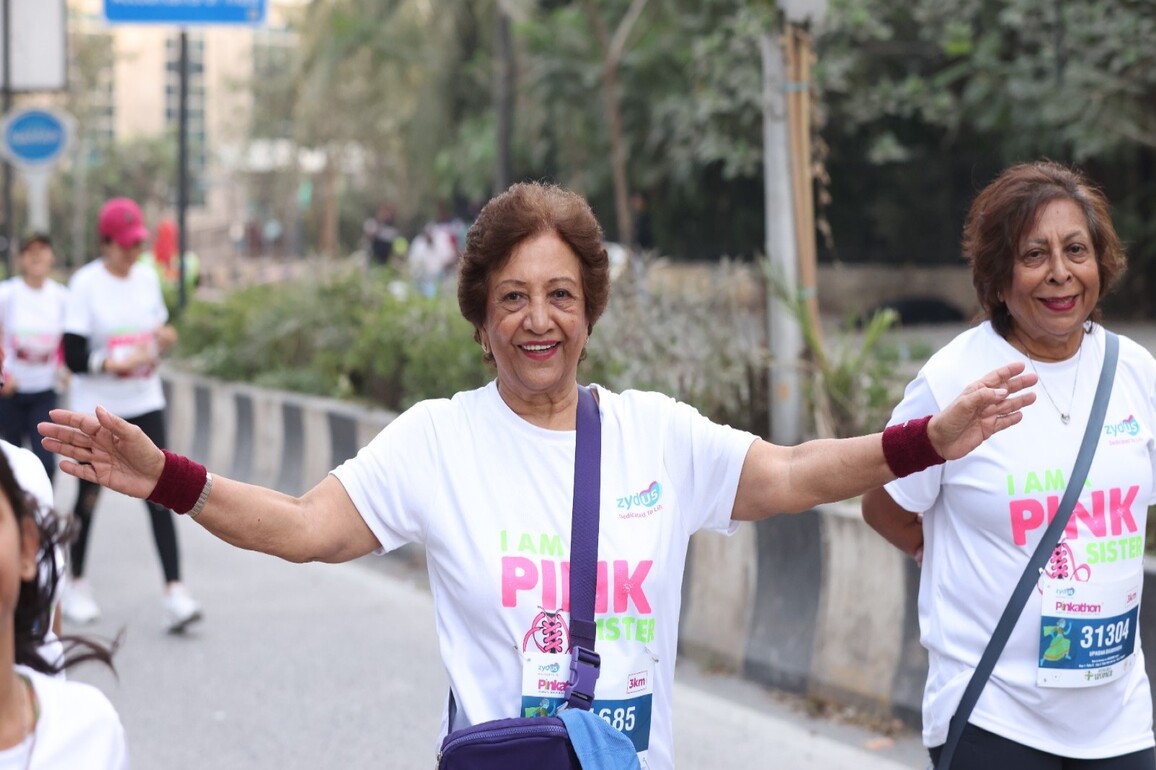 Pinkathon Mumbai's landmark 10th edition draws over 5,300 women; sets record with 115 visually impaired runners