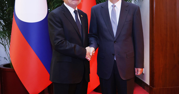 CHINA-BEIJING-ZHAO LEJI-LAOS-THONGLOUN-MEETING (CN)